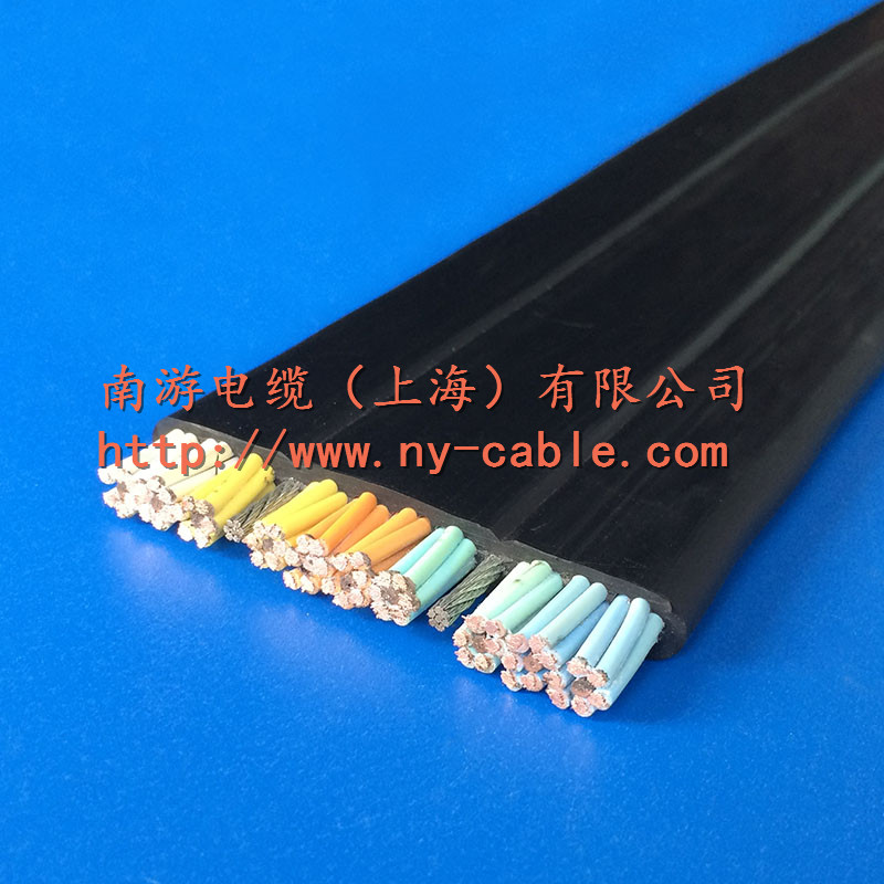 扁电缆柔性行车扁电缆加强型扁平电线