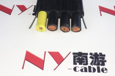 YFFB扁电缆-行车扁电缆内置双钢丝抗拉组件